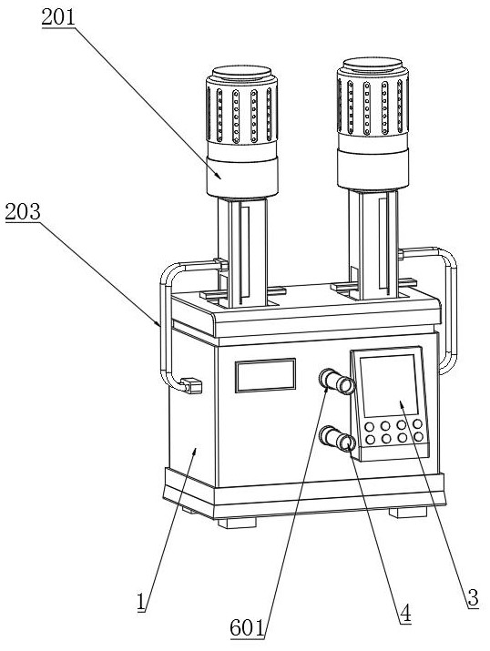 Oil gas recovery device