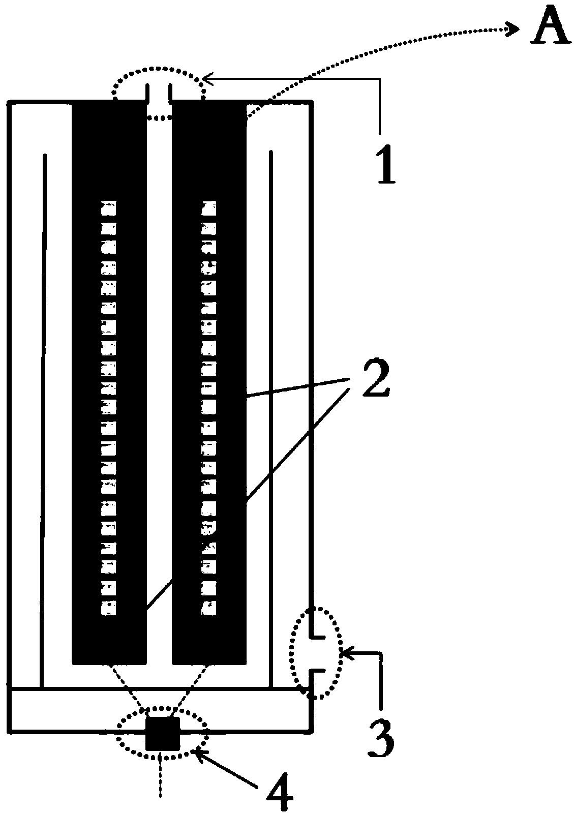 Novel electromagnetic induction heating device