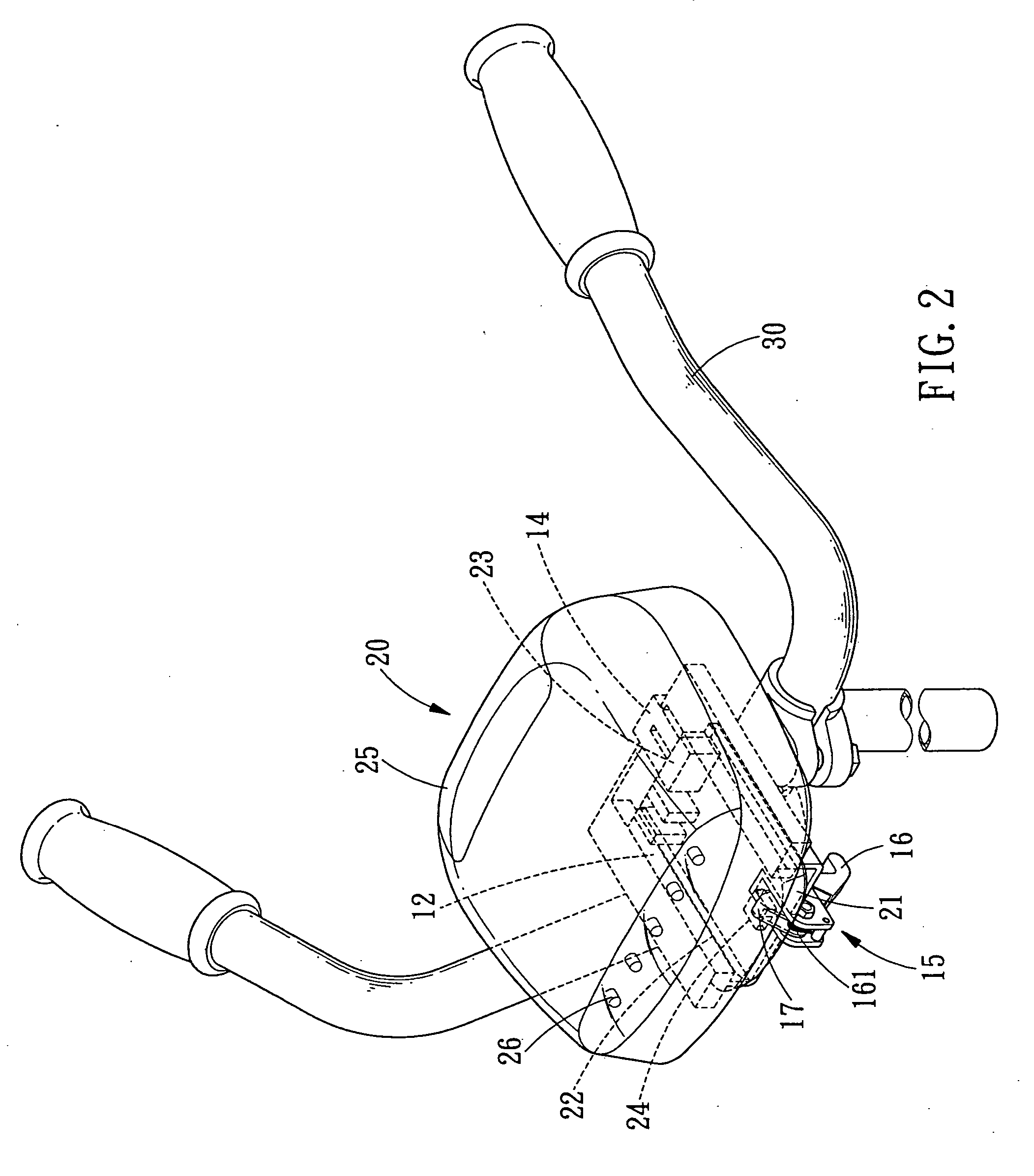 Battery case for an electric bicycle and a mounting structure thereof