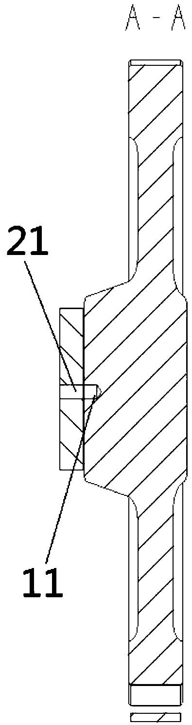 Simple gear transmission timing alignment mechanism and operation method thereof