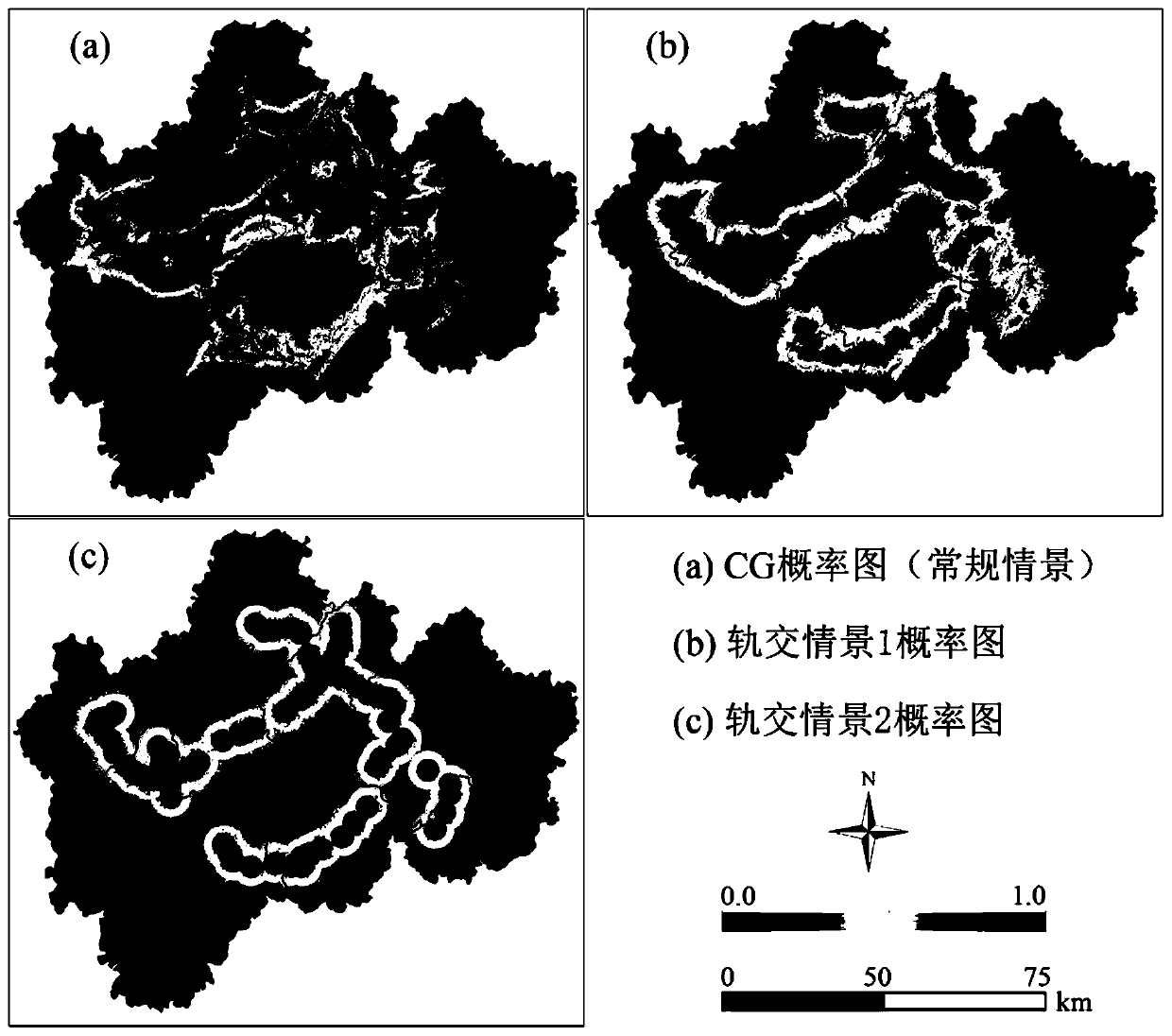 Conjugate gradient cellular automaton method for simulating influence of rail transit on urban growth