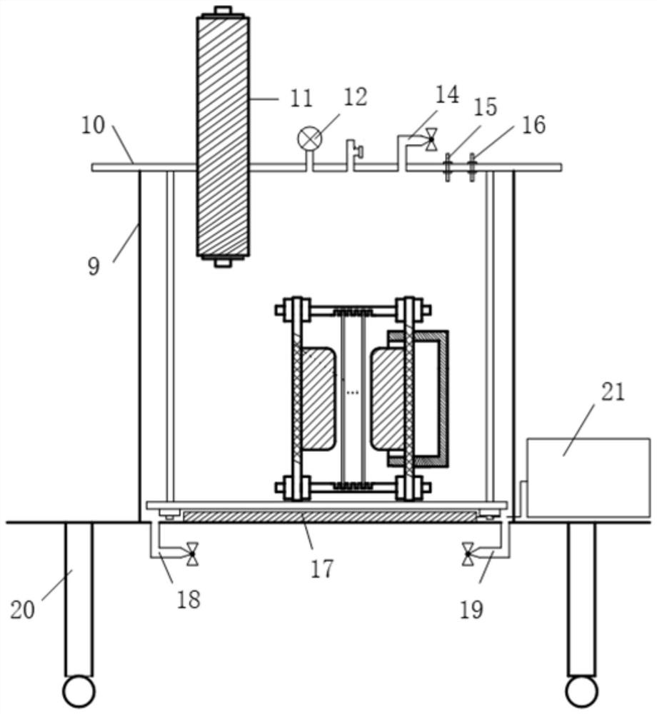 Polarization/depolarization current test method for multi-layer oil-paper composite insulation structure