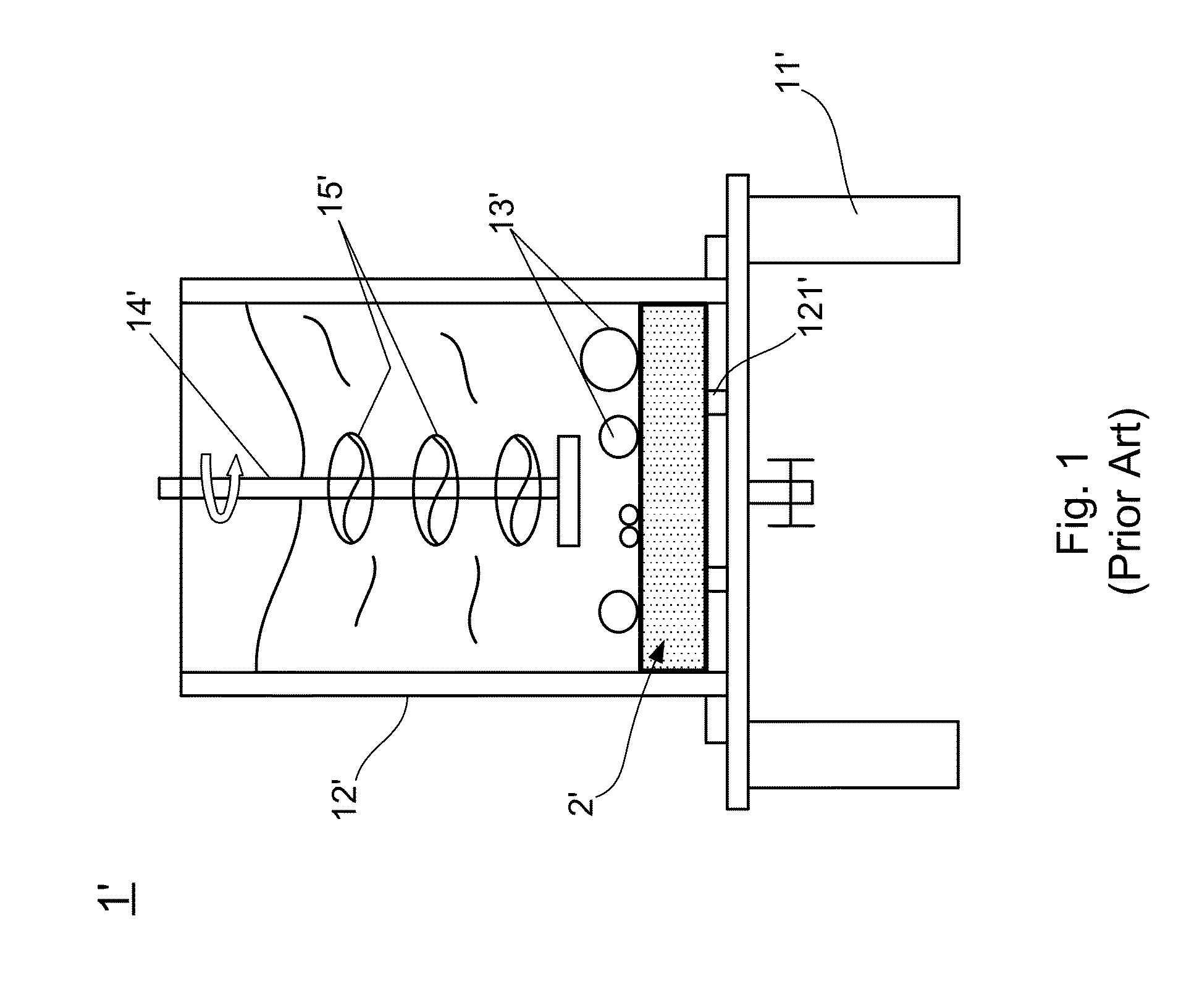 Rotary-drum hydraulic-impact abrasion testing machine