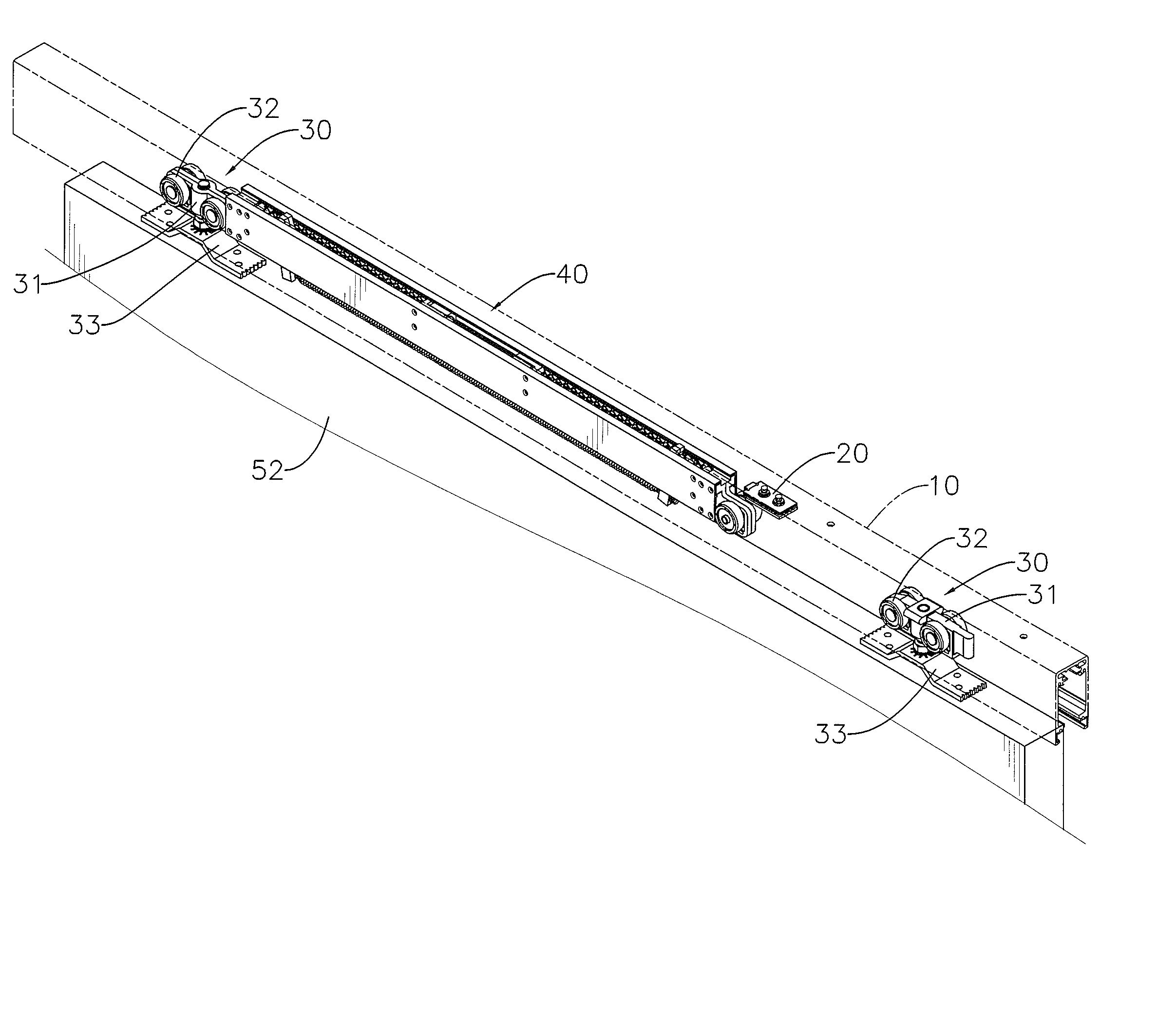 Two-way Soft Closing Device for a Sliding Door and Soft Closing Activation Trigger Assembly Thereof