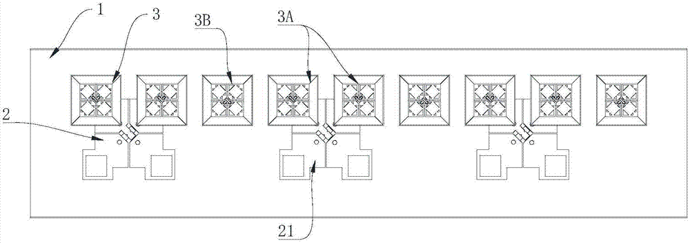 Multi-frequency array antenna