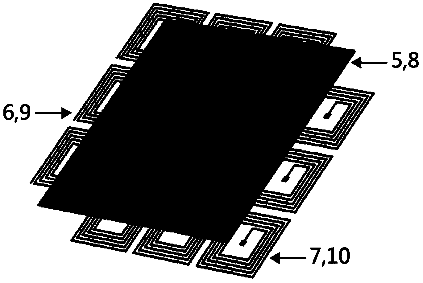 Wireless charging plane with magnetic field intensity and field distribution regulating function