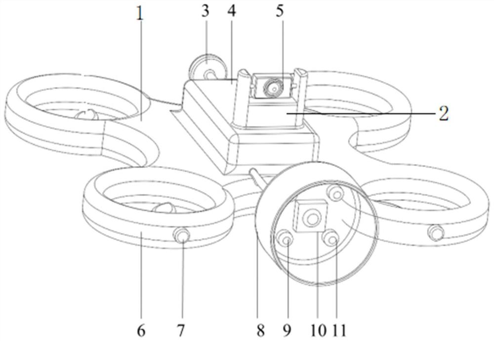 Miniature intelligent flight detector for fruit quality in growth