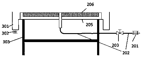 Flammable liquid planar free-flowing combustion simulation experimental device and method