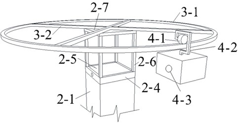 Smoke prevention and exhaust supporting system for air film building and using method