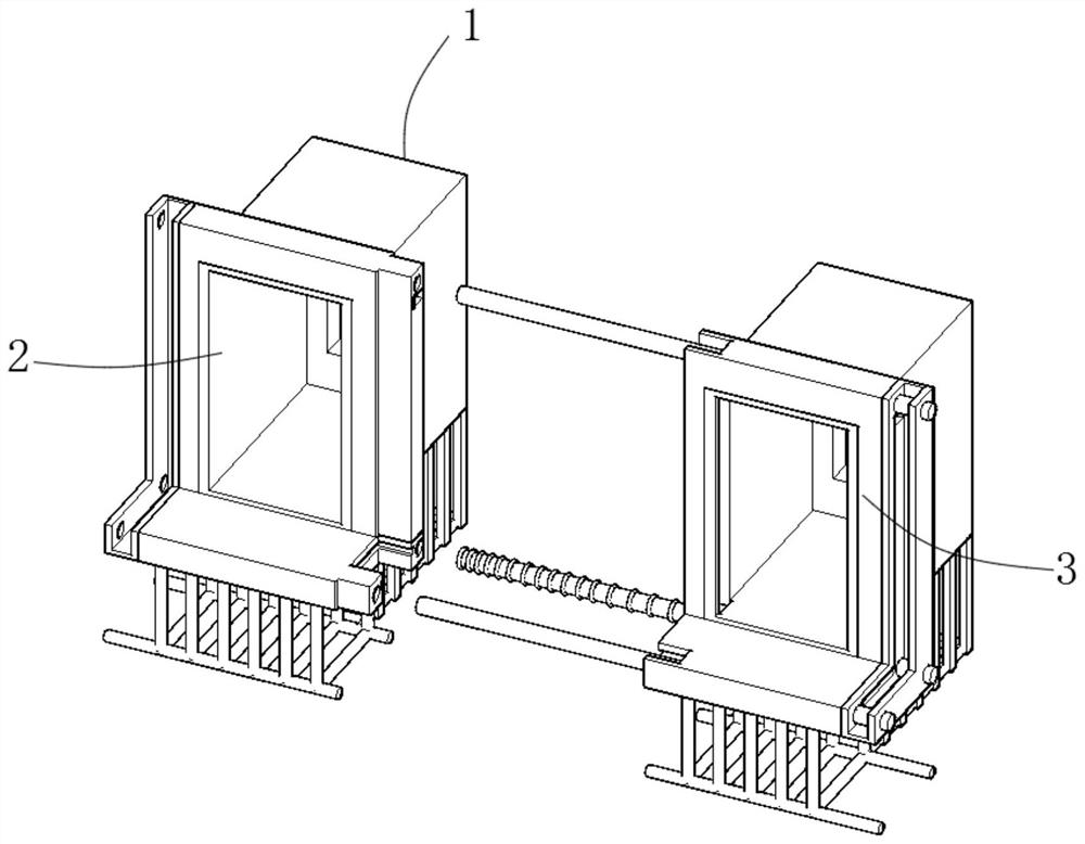 A kind of assembly structure for modern building