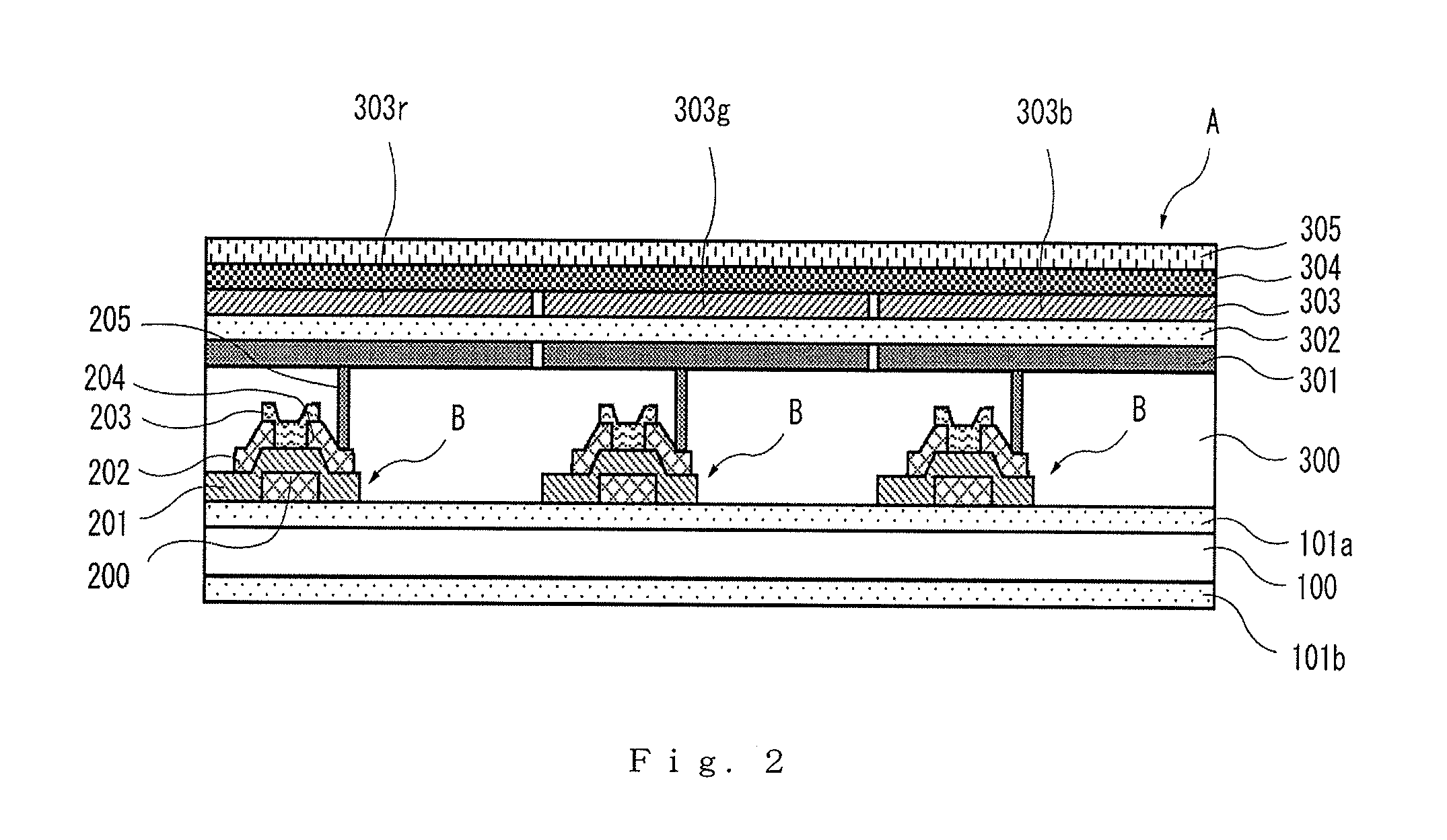 Organic el display and method of manufacturing organic el display