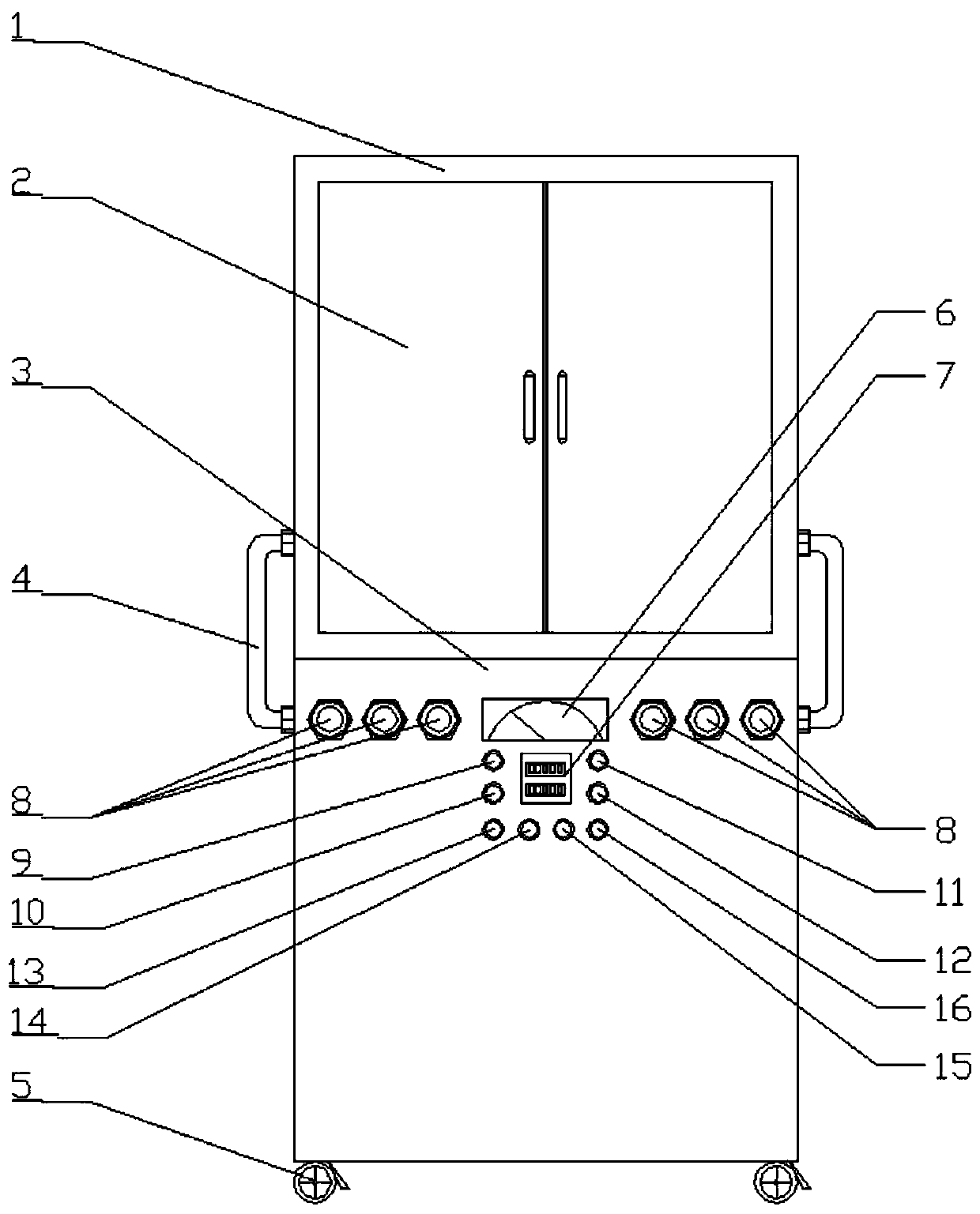 Drying device for oxygen breathing apparatus