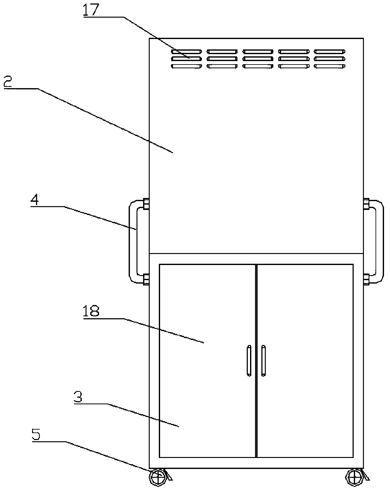 Drying device for oxygen breathing apparatus