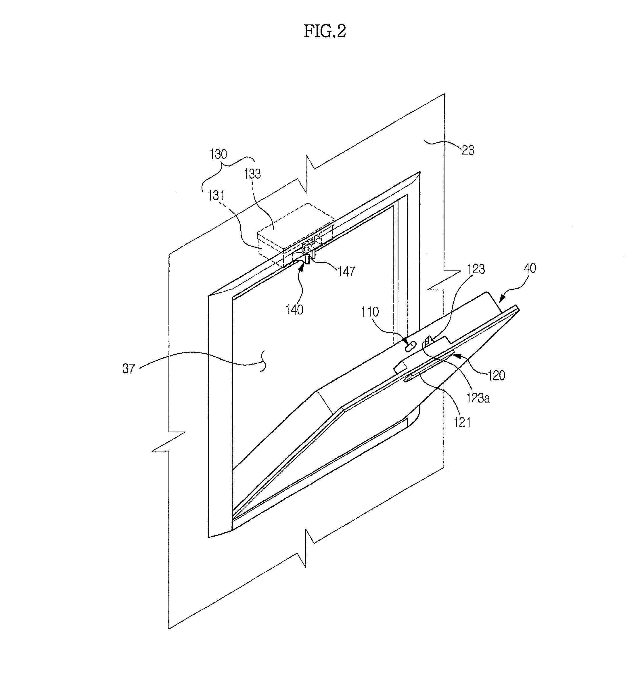 Latch apparatus and refrigerator having the same