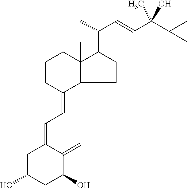 STABLE PHARMACOLOGICALLY ACTIVE COMPOSITIONS INCLUDING VITAMIN D-CONTAINING AND CORTICOSTEROID COMPOUNDS WITH LOW pH COMPATIBILITY