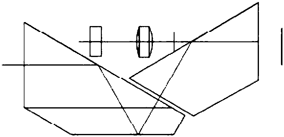 Binocular telescope capable of digital display and laser range finding