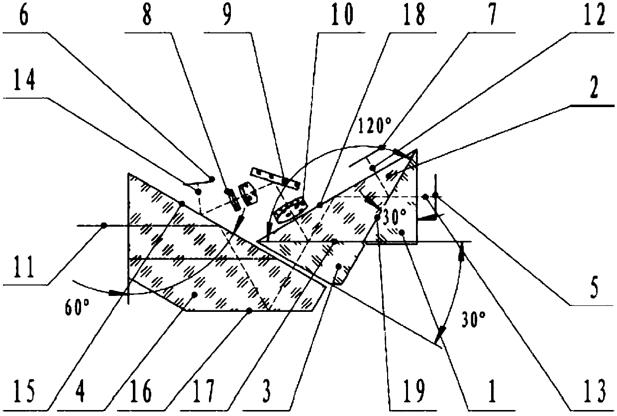 Binocular telescope capable of digital display and laser range finding