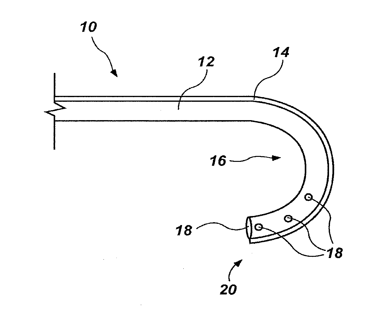 Body cavity drainage devices and related methods