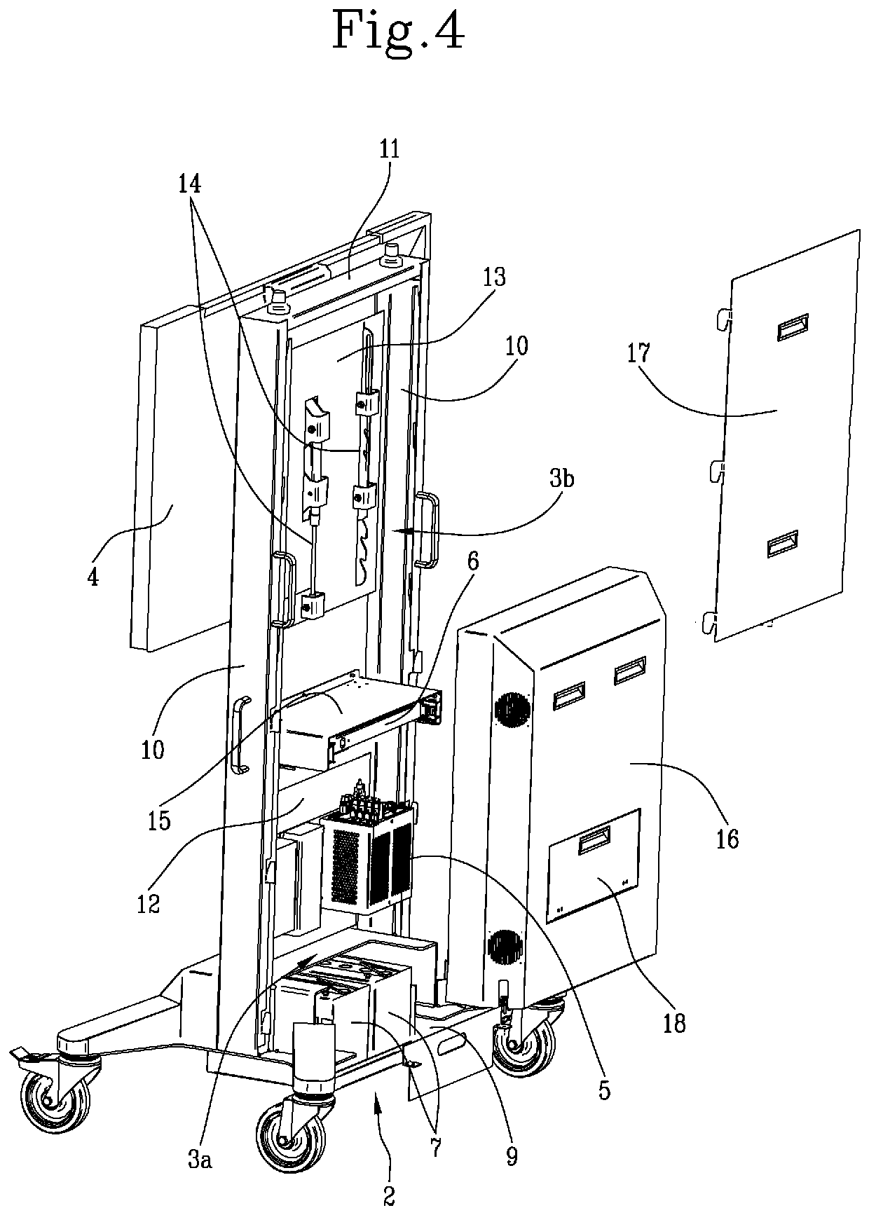 Multimedia operating station for automatic machine operators