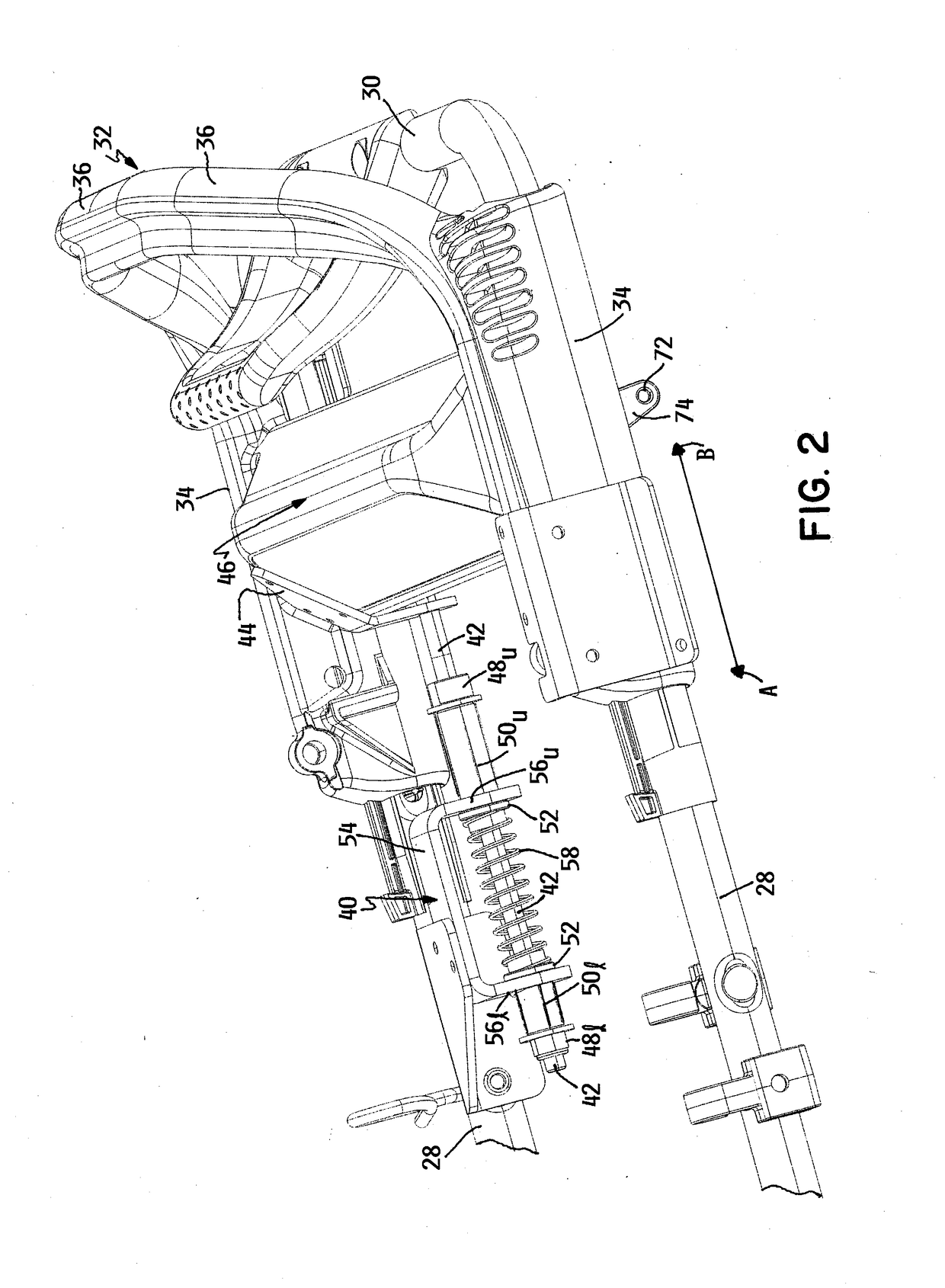 Walk power mower having forward and reverse traction drive