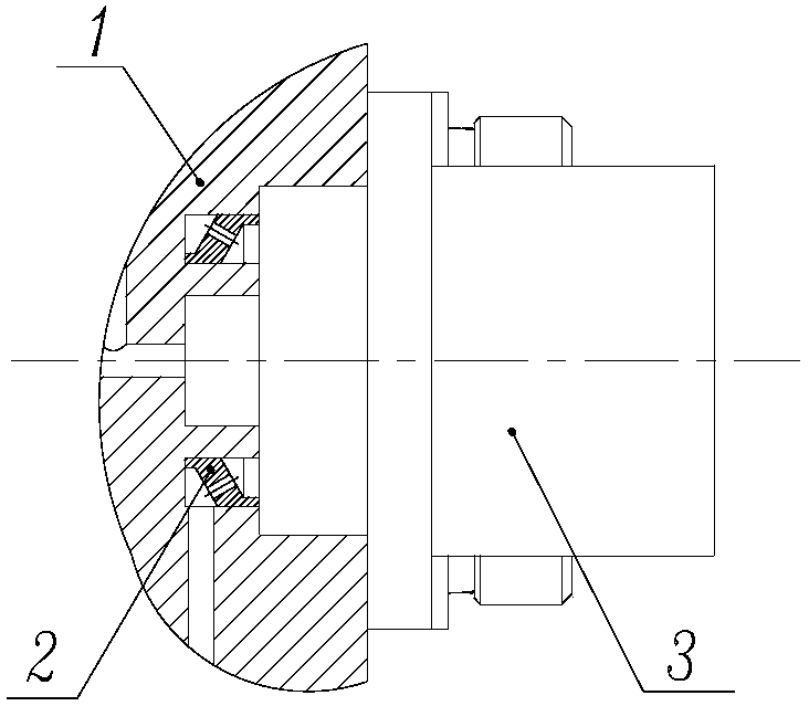 Flow resistance adjustment device of small thrust liquid attitude control engine unit