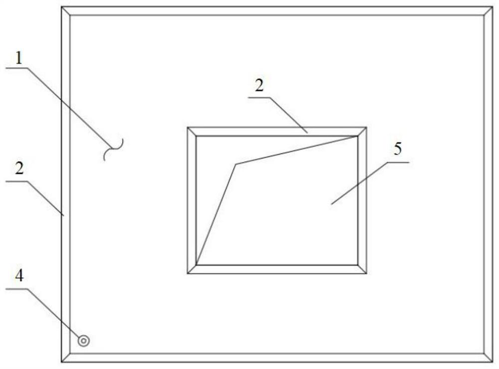 Air bag type inflatable membrane structure