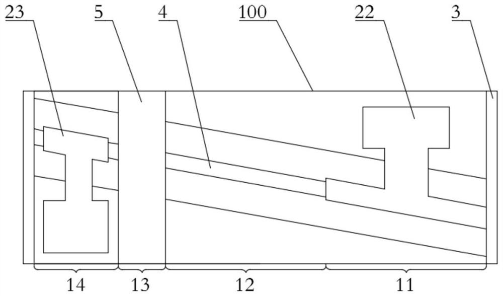 Super-radiation light-emitting diode chip integrated with backlight detector, and preparation method thereof