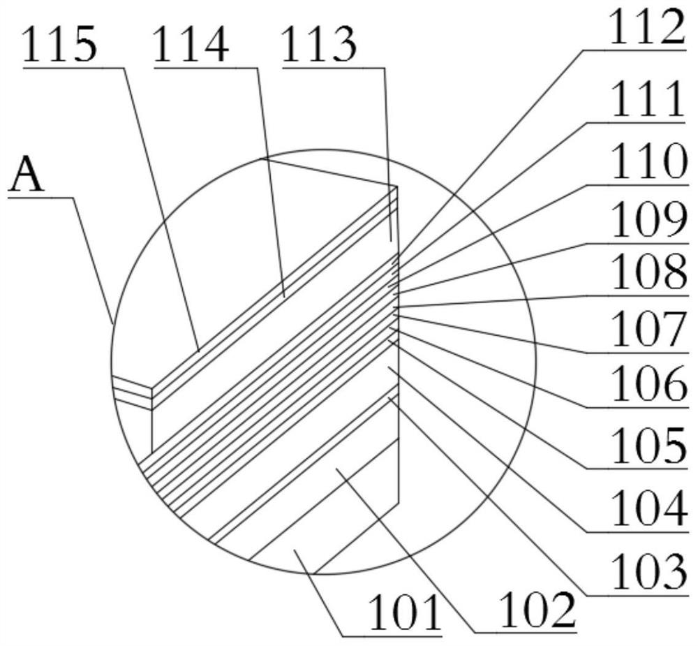 Super-radiation light-emitting diode chip integrated with backlight detector, and preparation method thereof