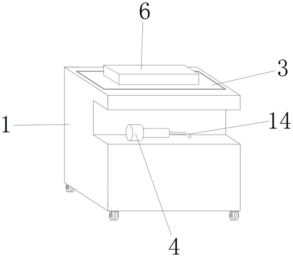 Clinical ultrasonic therapeutic apparatus for obstetrics and gynecology department