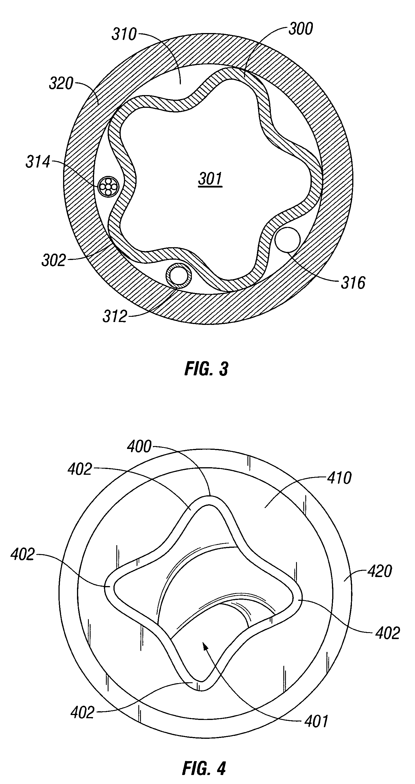 Method of forming controlled thickness resilient material lined stator