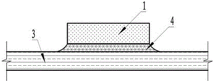 Balancing weight for wind-power blade