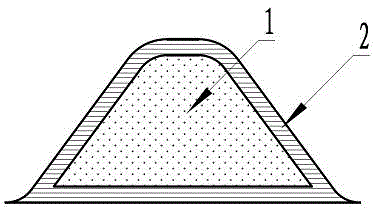 Balancing weight for wind-power blade