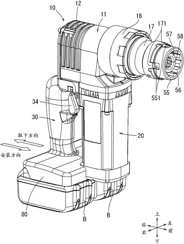 Nut tightening machine