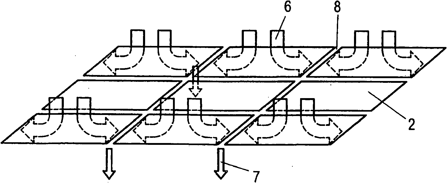 Method for treating the surface of a planar object, planar object and use