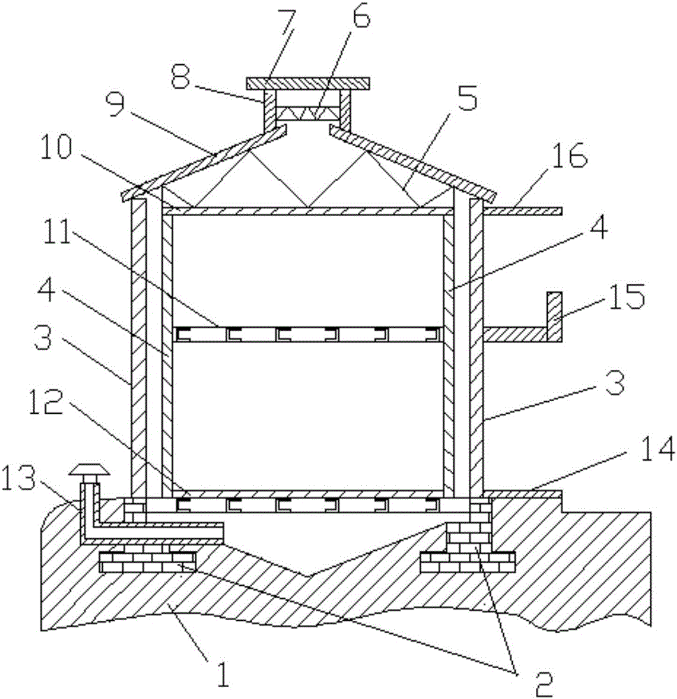 Energy-saving light steel movable room