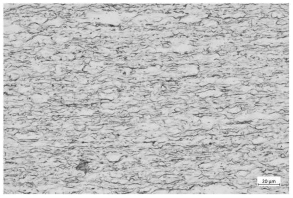 Corrosion method for clearly displaying metallographic structure of cold-rolled alpha+beta type titanium alloy pipe