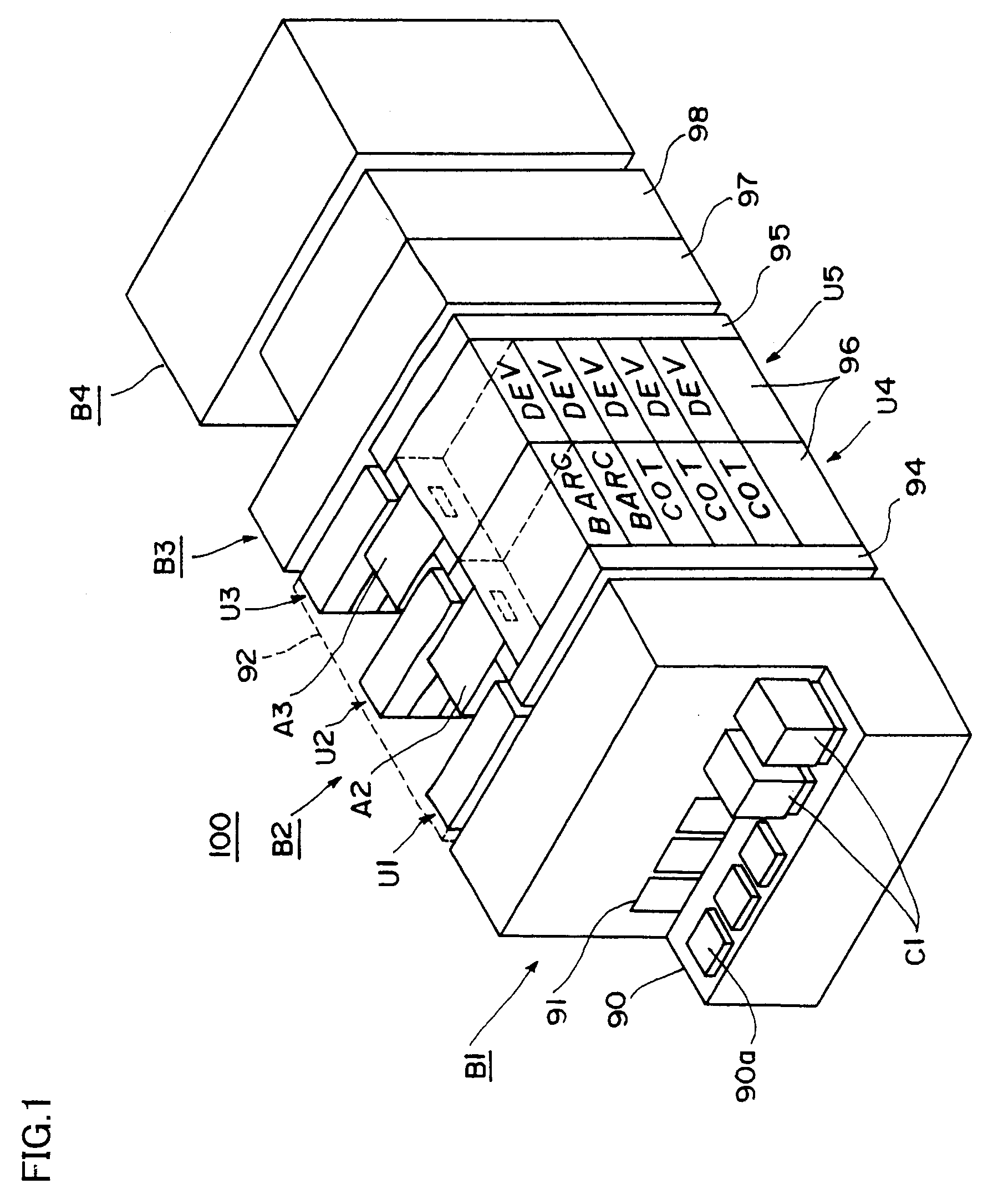 Developing apparatus, developing processing method, developing processing program, and computer readable recording medium recording the program