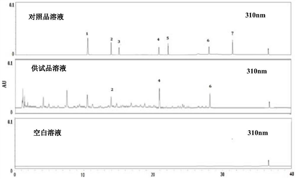 Determination method for active ingredients of Juanbi decoction preparation