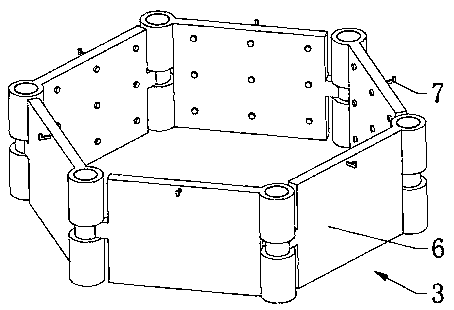 Rotary shoe display rack