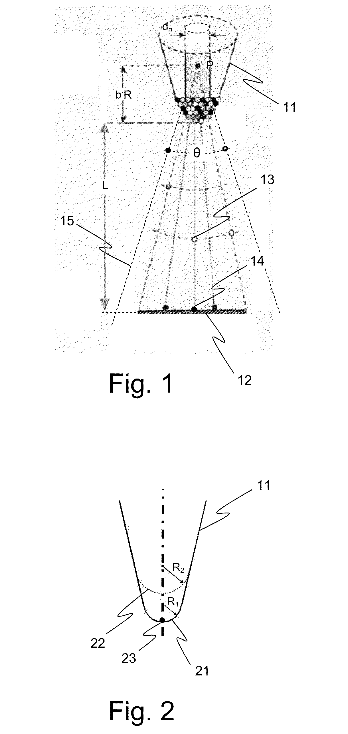 High resolution wide angle tomographic probe