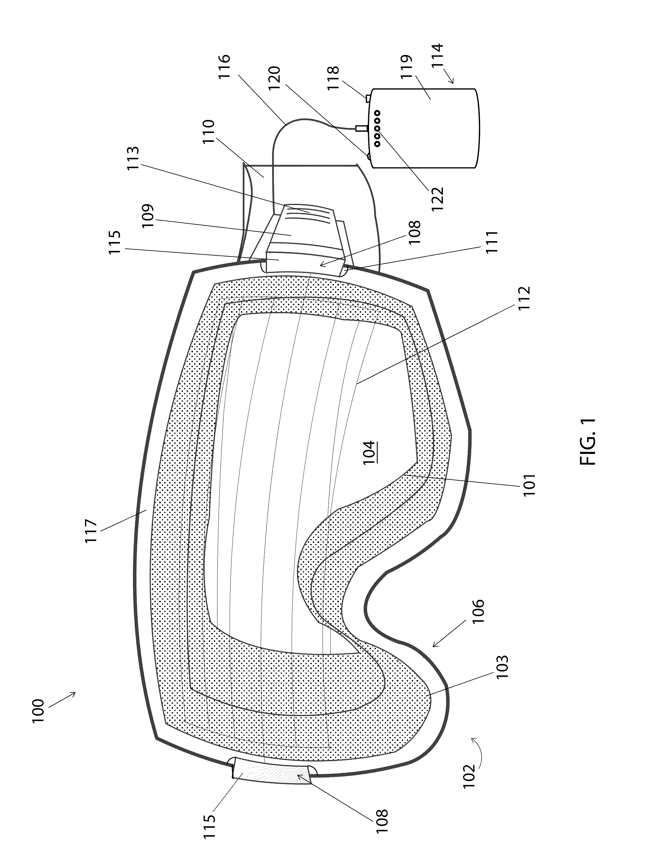 Goggle with easily interchangeable lens that is adaptable for heating to prevent fogging