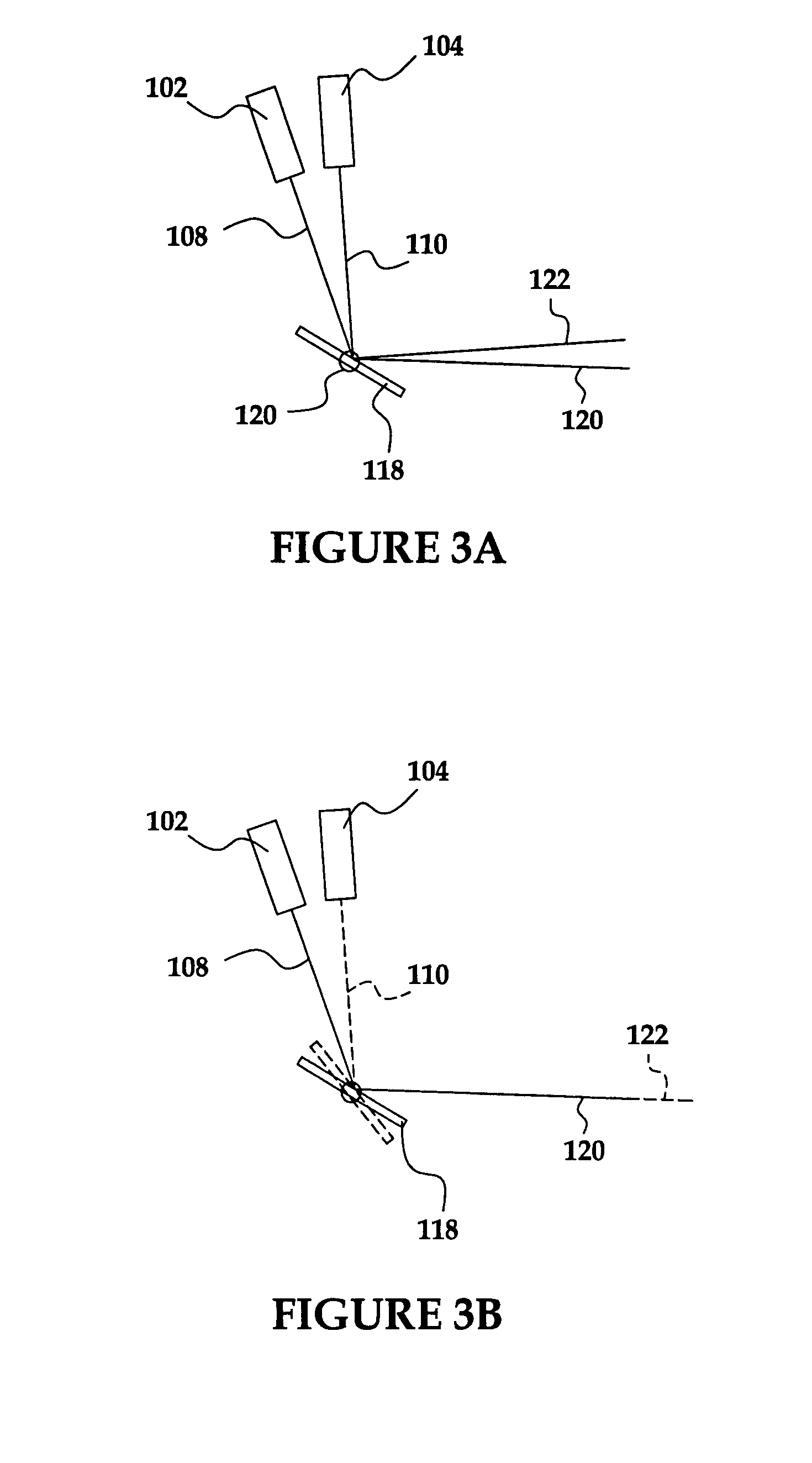 Method and apparatus for controllably producing a laser display