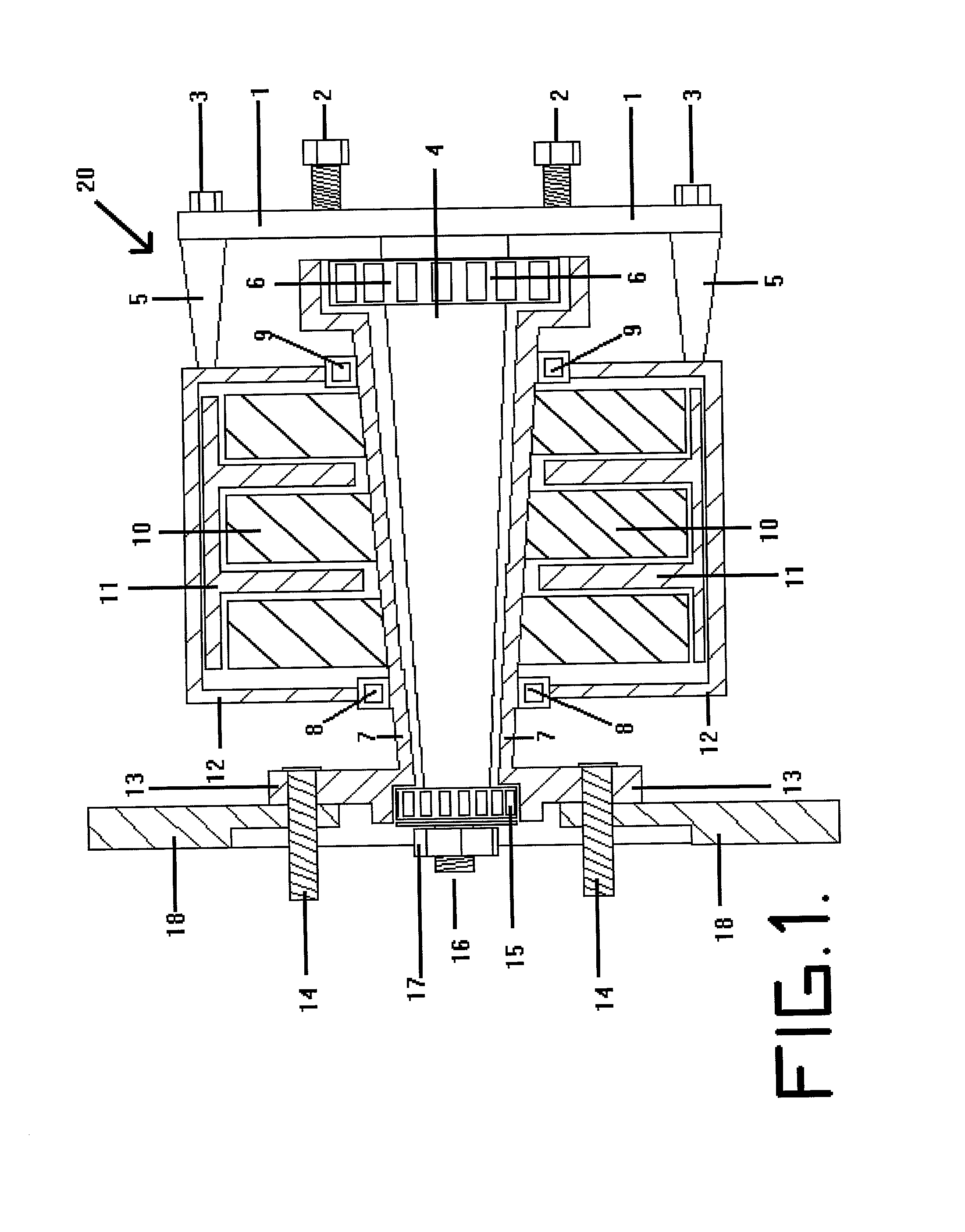 Electric power generation system for electric vehicles