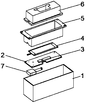 ECU brushing tooling with clamping mechanism