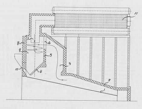 Low heat mass firing boiler