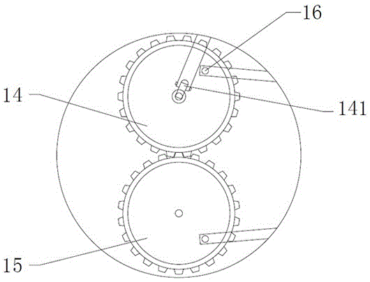 An aluminum profile straightening device