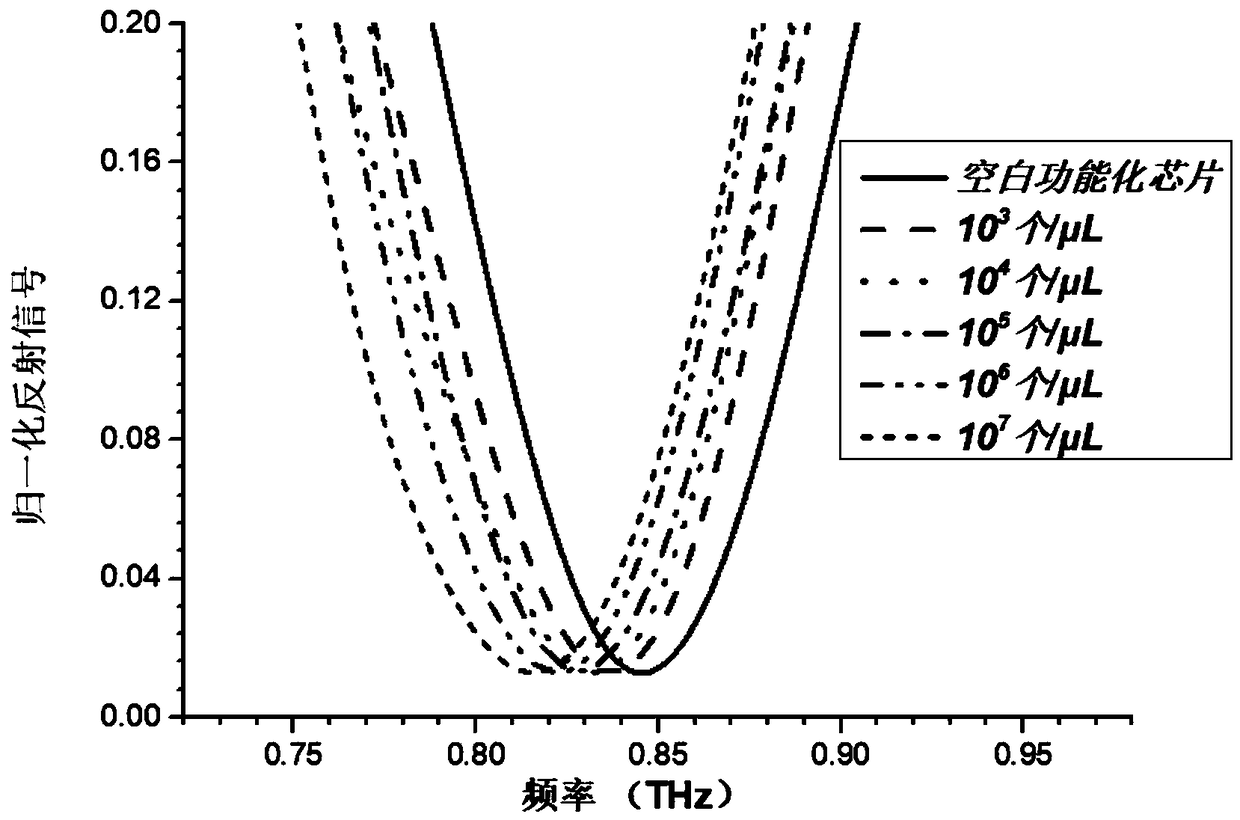 Functional terahertz slot nanometer antenna for detecting cell exosome without mark