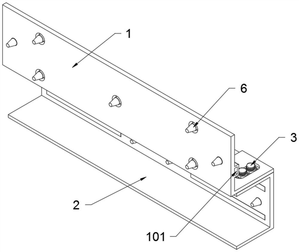 A door lock bracket structure