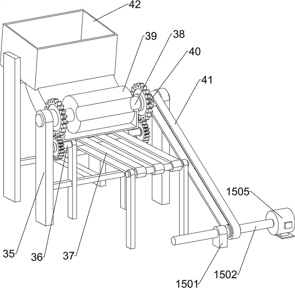 Conductivity detection device for tungsten-zirconium electrode bar production