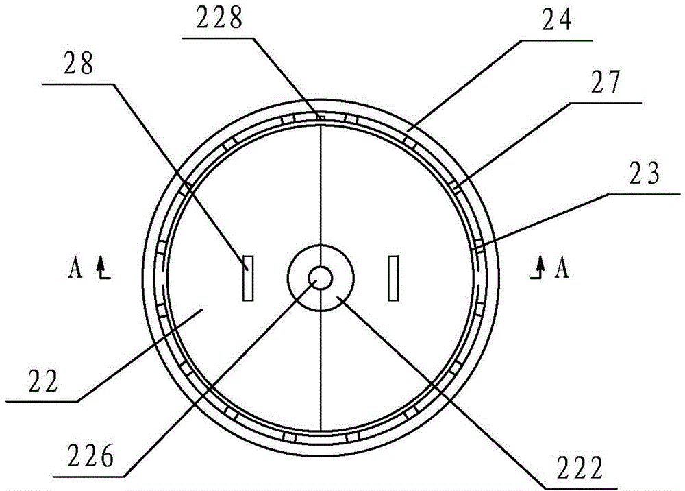 Anti-overflowing stirring cylinder